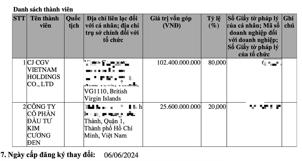 Công ty bí ẩn sở hữu 20% chuỗi rạp chiếu phim CGV Việt Nam - 1