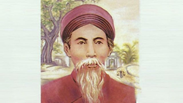 Nhà thơ Nguyễn Khuyến.