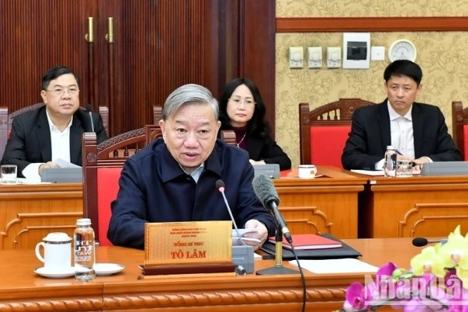 Tổng Bí thư: Không để tình trạng ăn Tết kéo dài, lơ là công việc
