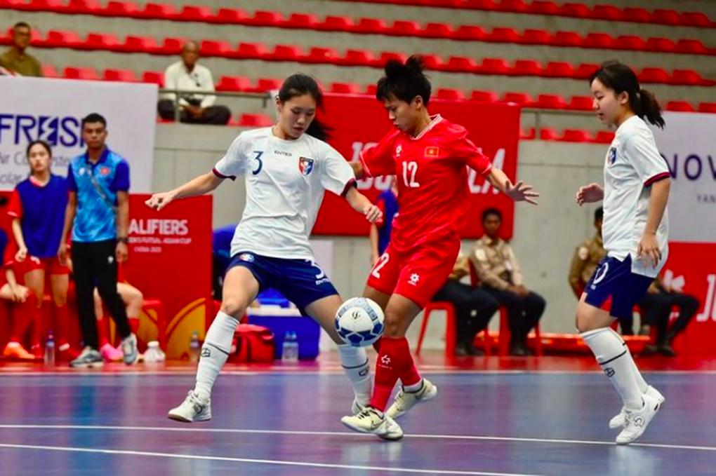 Đội tuyển futsal nữ Việt Nam rộng cửa tiến xa tại giải vô địch châu Á - 1