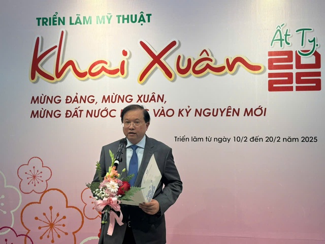 Gần 60 tác phẩm "Khai Xuân" năm Ất Tỵ 2025 - Ảnh 1.