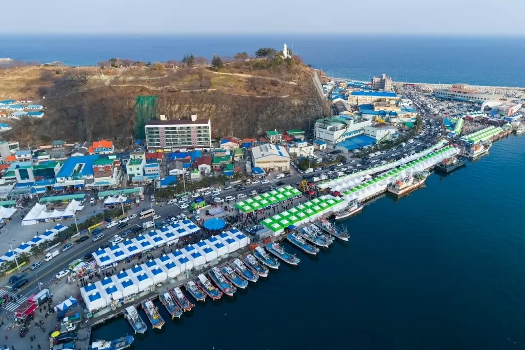 Cảng Hupo ở Uljin, tỉnh Bắc Gyeongsang của Hàn Quốc. (Nguồn: Getty Images)