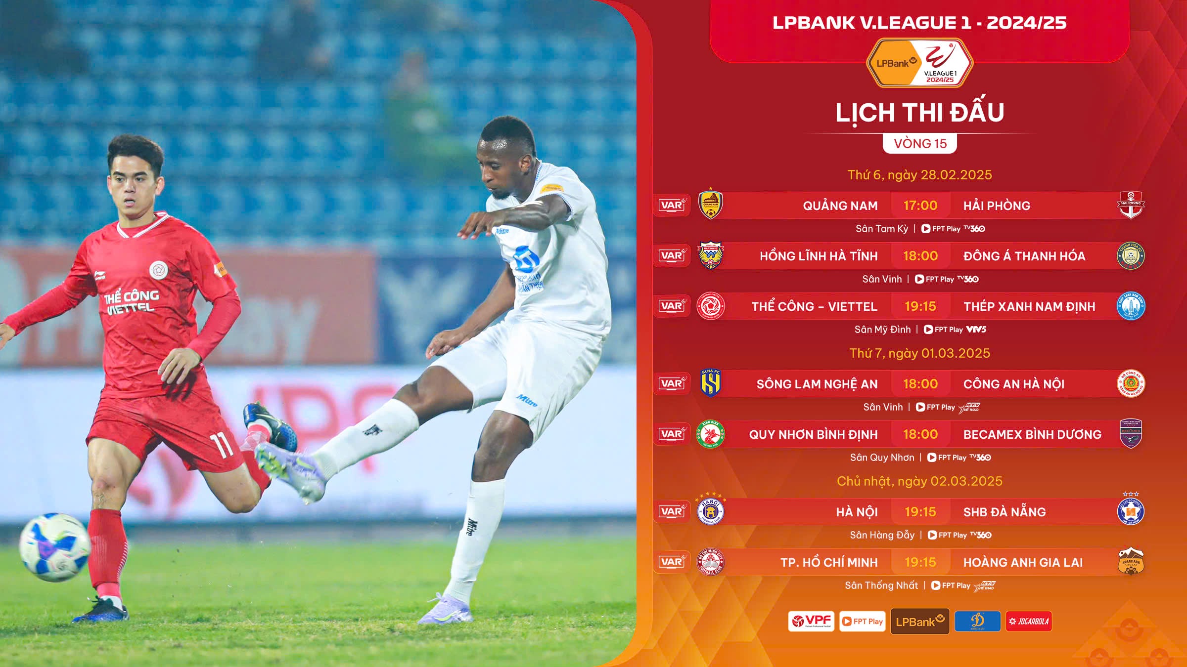 Lịch thi đấu V-League hôm nay: Hấp dẫn Thể Công Viettel đấu CLB Nam Định, ngôi đầu cực nóng- Ảnh 4.