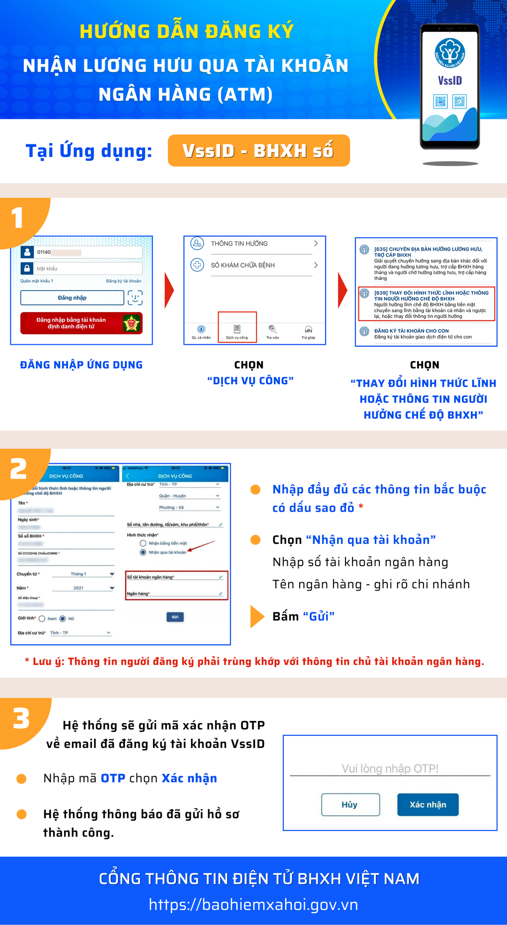 Lùi ngày chi trả lương hưu bằng tiền mặt tại TPHCM - 2