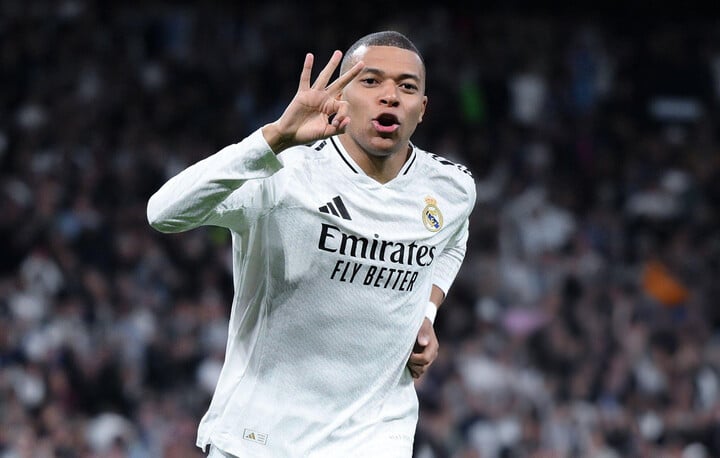 Mbappe xuất sắc nhất trận lượt về giữa Real Madrid và Man City.