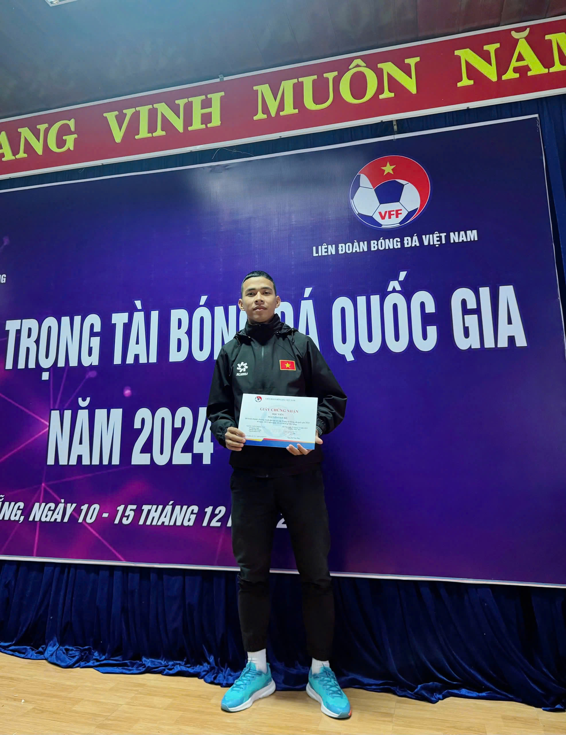 'Mbappe sinh viên' mơ được làm trọng tài quốc gia- Ảnh 1.