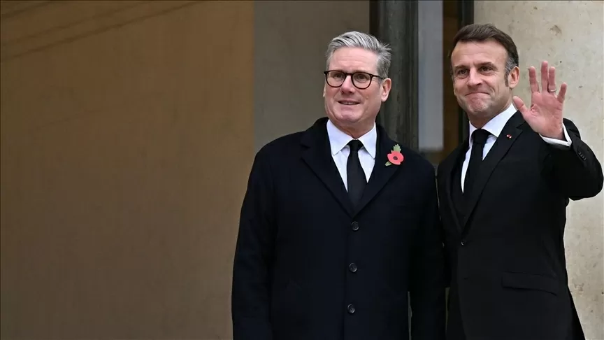 Tổng thống Pháp Emmanuel Macron và Thủ tướng Anh Keir Starmer dự kiến thăm Mỹ vào tuần tới. (Nguồn: AA)