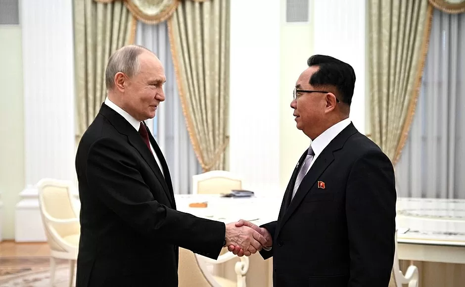 Nga đón khách quý từ đảng Lao động Triều Tiên, đích thân Tổng thống Putin gặp mặt