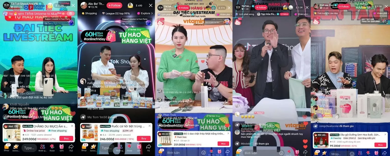 Livestream đang là xu hướng phát triển nhanh của thương mại điện tử