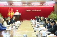 Quang cảnh buổi làm việc.