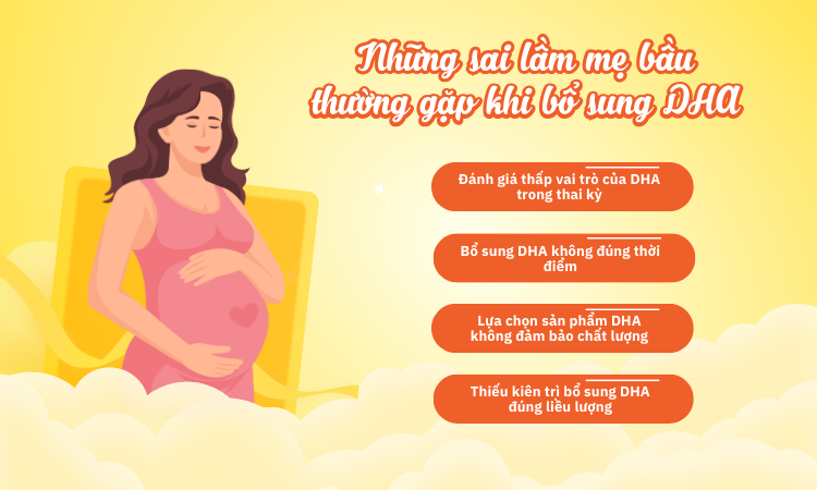 Những sai lầm khi bổ sung DHA – Đừng để ảnh hưởng đến sức khỏe thai kỳ!- Ảnh 1.