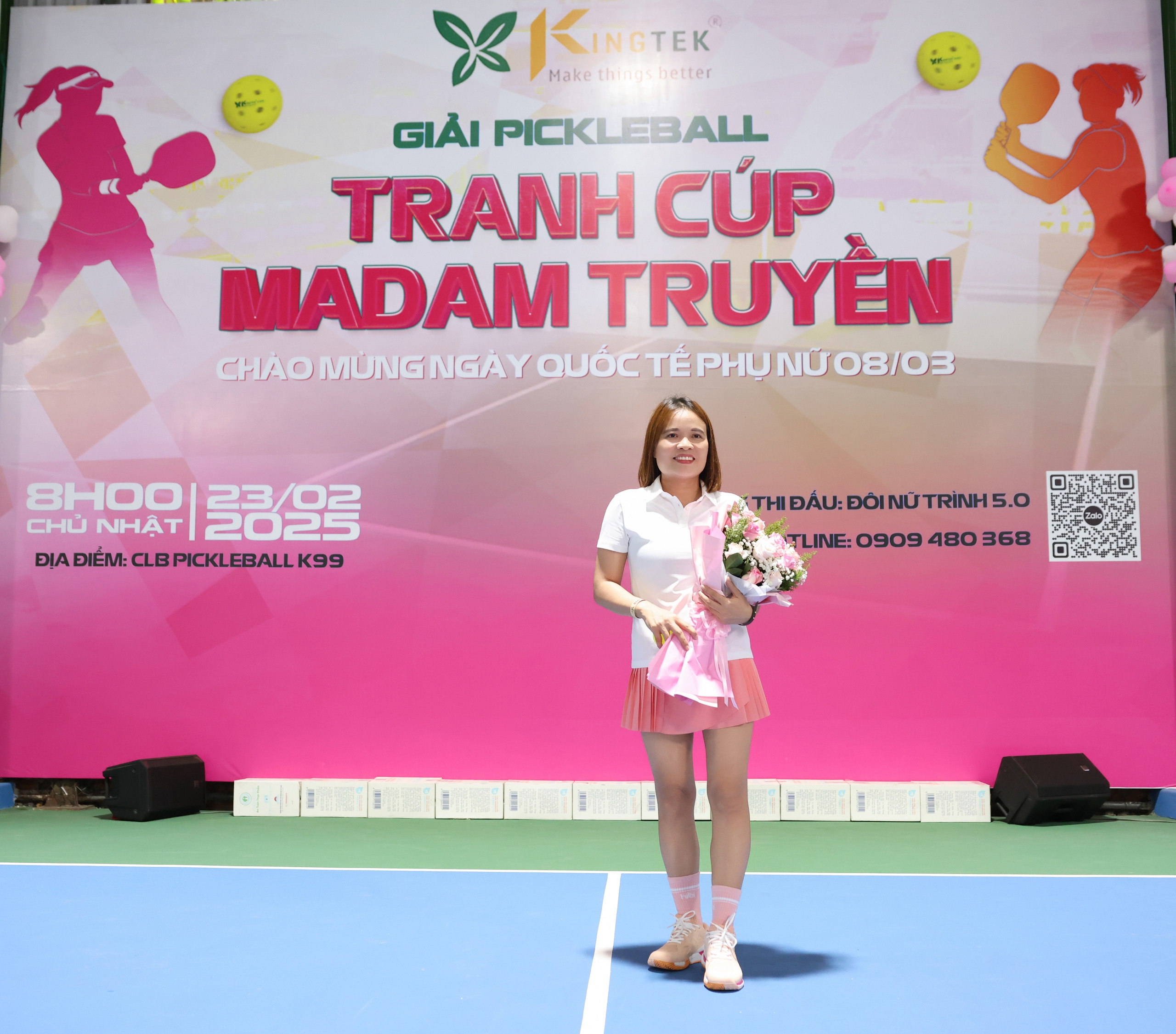 Nữ doanh nhân Madam Truyền - Chủ tịch CLB Kingtek Pickleball: Làm hết sức, chơi hết mình...- Ảnh 1.