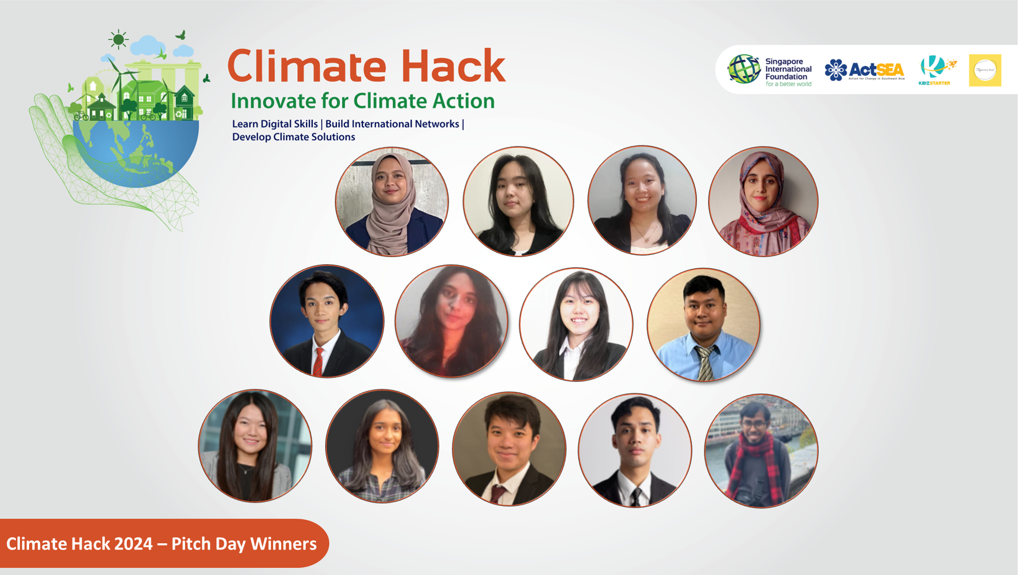 Thanh niên châu Á hợp tác ứng phó biến đổi khí hậu tại Climate Hack 2024 - Ảnh 1.