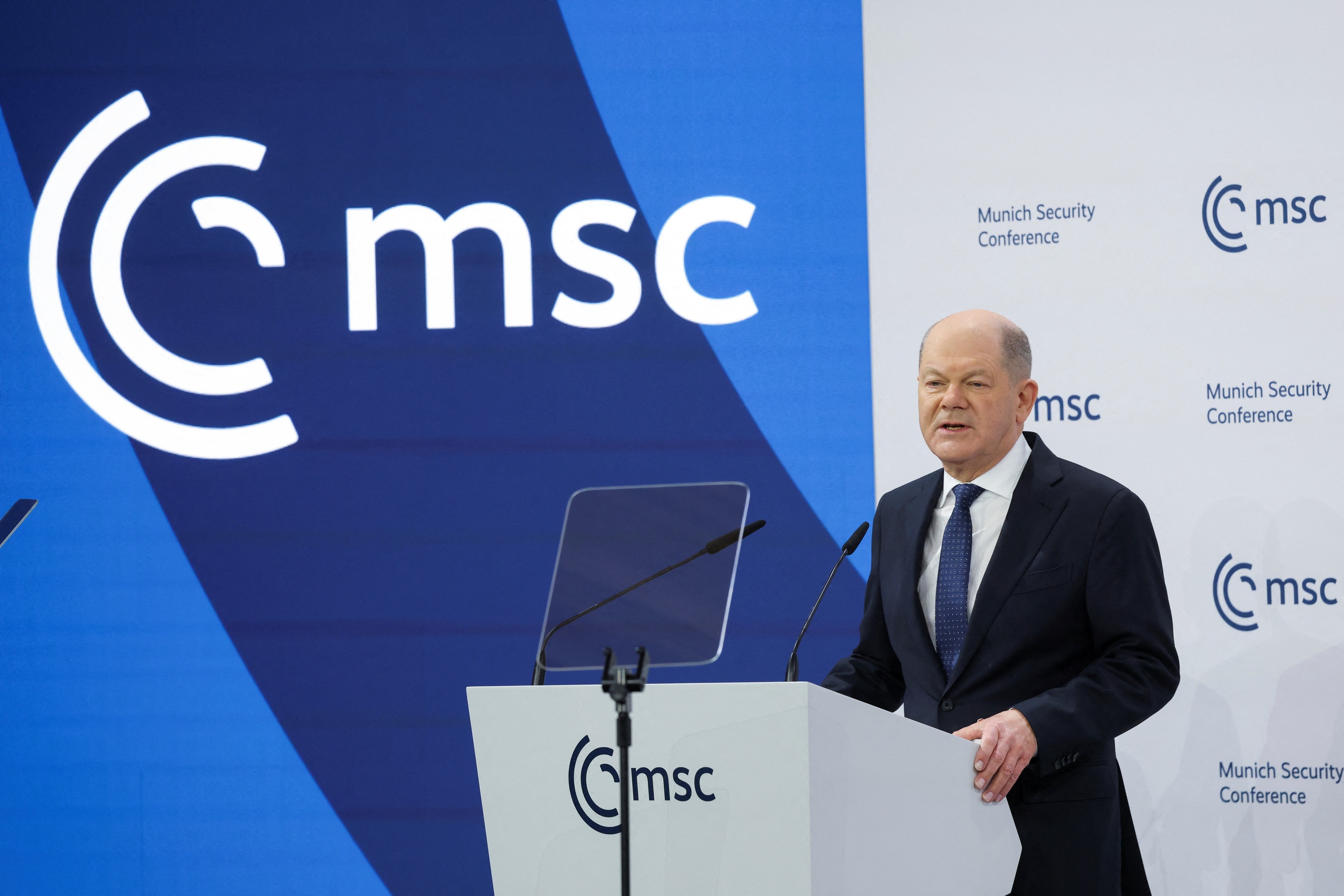 Thủ tướng Đức phản pháo Mỹ tại Hội nghị An ninh Munich- Ảnh 1. Thủ tướng Đức phản pháo Mỹ tại Hội nghị An ninh Munich- Ảnh 1.