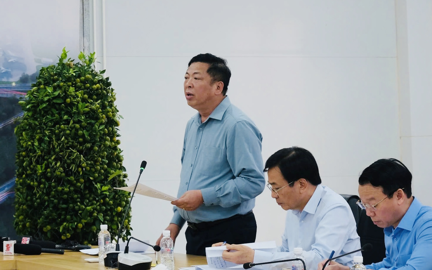 Thủ tướng chúc Tết, kiểm tra tại sân bay Long Thành- Ảnh 7. Thủ tướng chúc Tết, kiểm tra tại sân bay Long Thành- Ảnh 7.