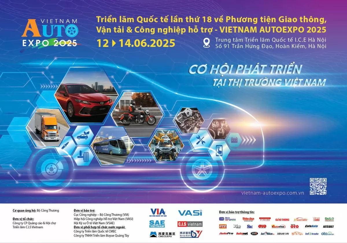 Triển lãm quốc tế lần thứ 18 Vietnam AutoExpo 2025