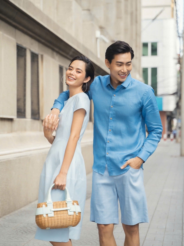 Váy suông và trang phục linen: Bí quyết thời trang mát mẻ cho mùa nắng - Ảnh 10.