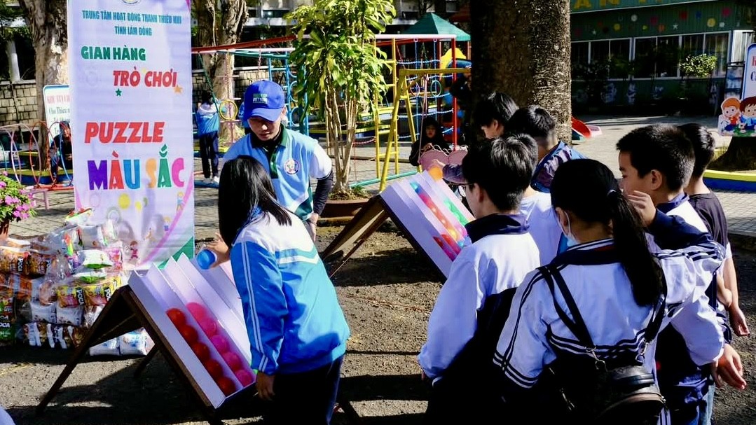 Ngày hội sắc màu Lâm Đồng thu hút 1.000 thiếu nhi tranh tài ảnh 13