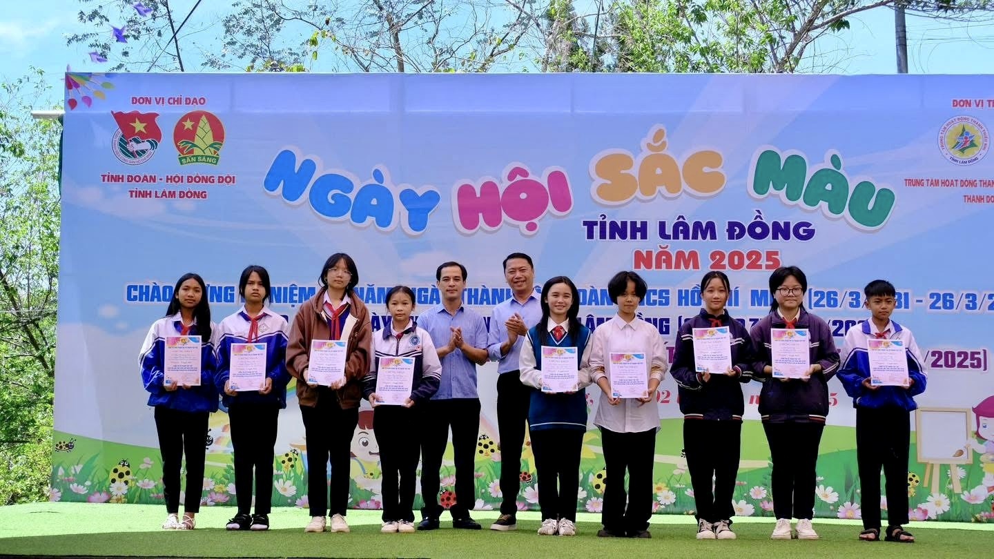 Ngày hội sắc màu Lâm Đồng thu hút 1.000 thiếu nhi tranh tài ảnh 16