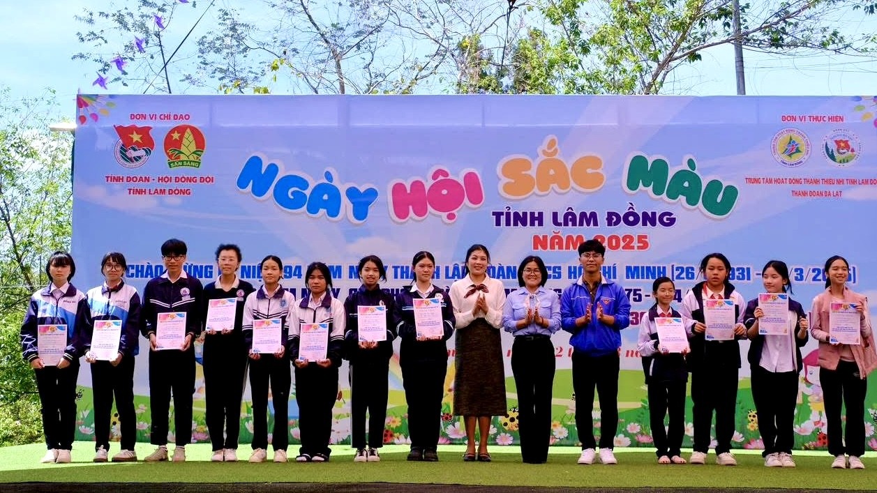 Ngày hội sắc màu Lâm Đồng thu hút 1.000 thiếu nhi tranh tài ảnh 17