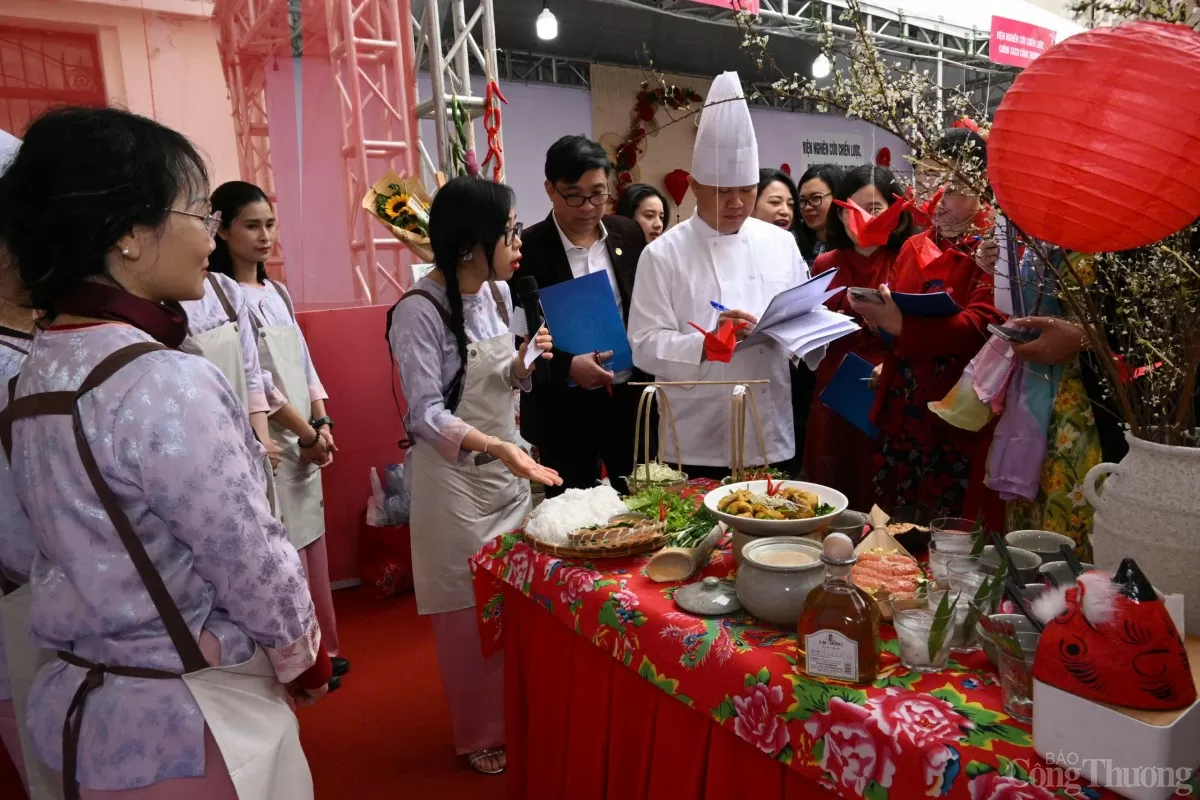 Đặc sắc các món ăn vùng miền tại Hội thi nấu ăn Công đoàn Bộ Công Thương