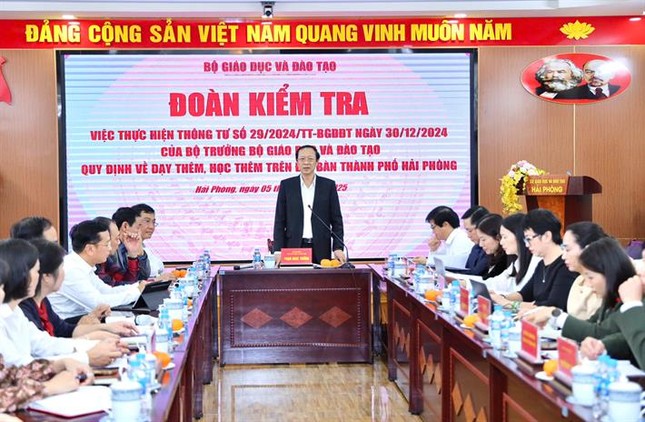 Quản lý dạy thêm, học thêm: Không để học sinh hoang mang, ngắt quãng việc học ảnh 2