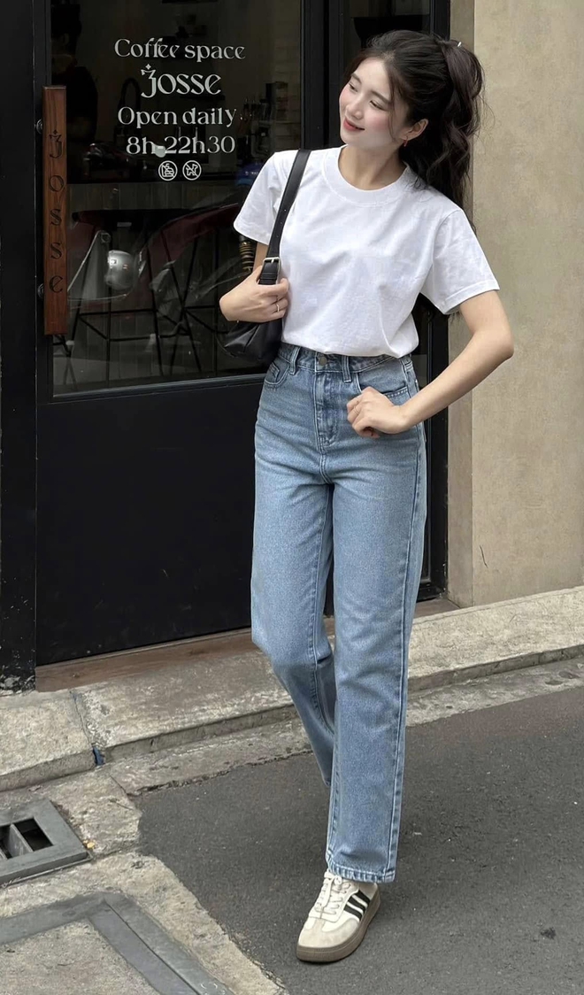 Đi tìm quần jeans hoàn hảo cho mọi vóc dáng: Bí quyết tôn dáng và thỏai mái - Ảnh 2. Đi tìm quần jeans hoàn hảo cho mọi vóc dáng: Bí quyết tôn dáng và thỏai mái - Ảnh 2.