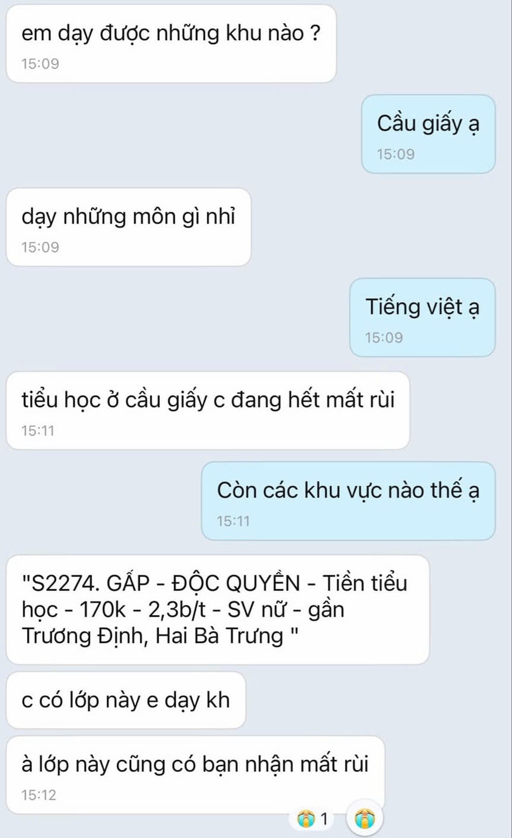 Gia sư sinh viên chật vật tìm việc làm mới sau khi siết dạy thêm - 2