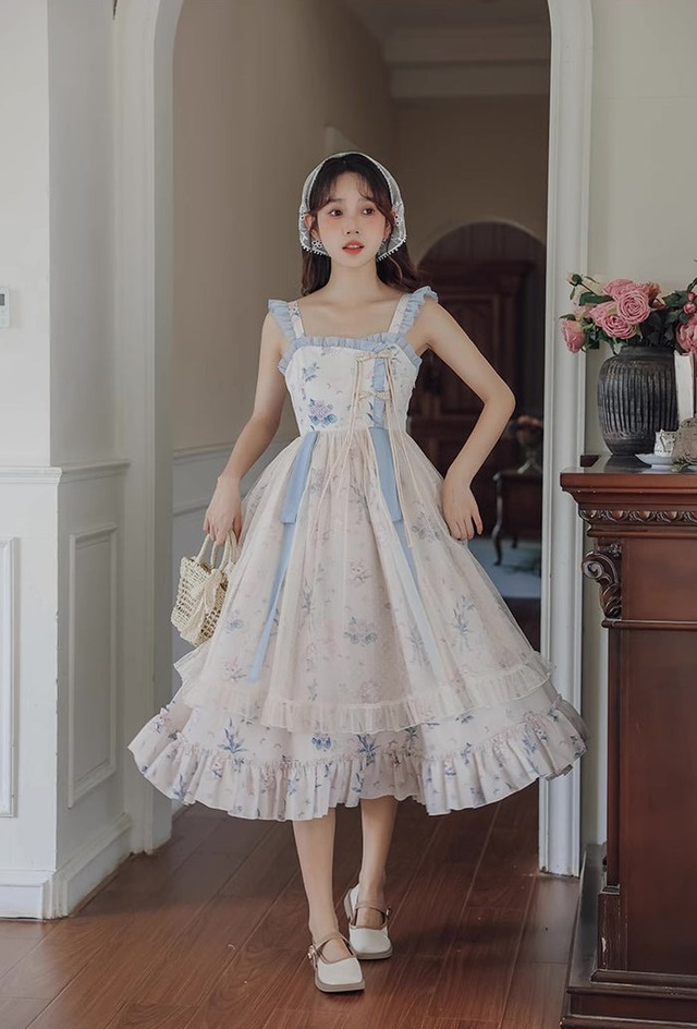 Những bản phối ngọt ngào với váy hoa trong mùa hè này - Ảnh 4.