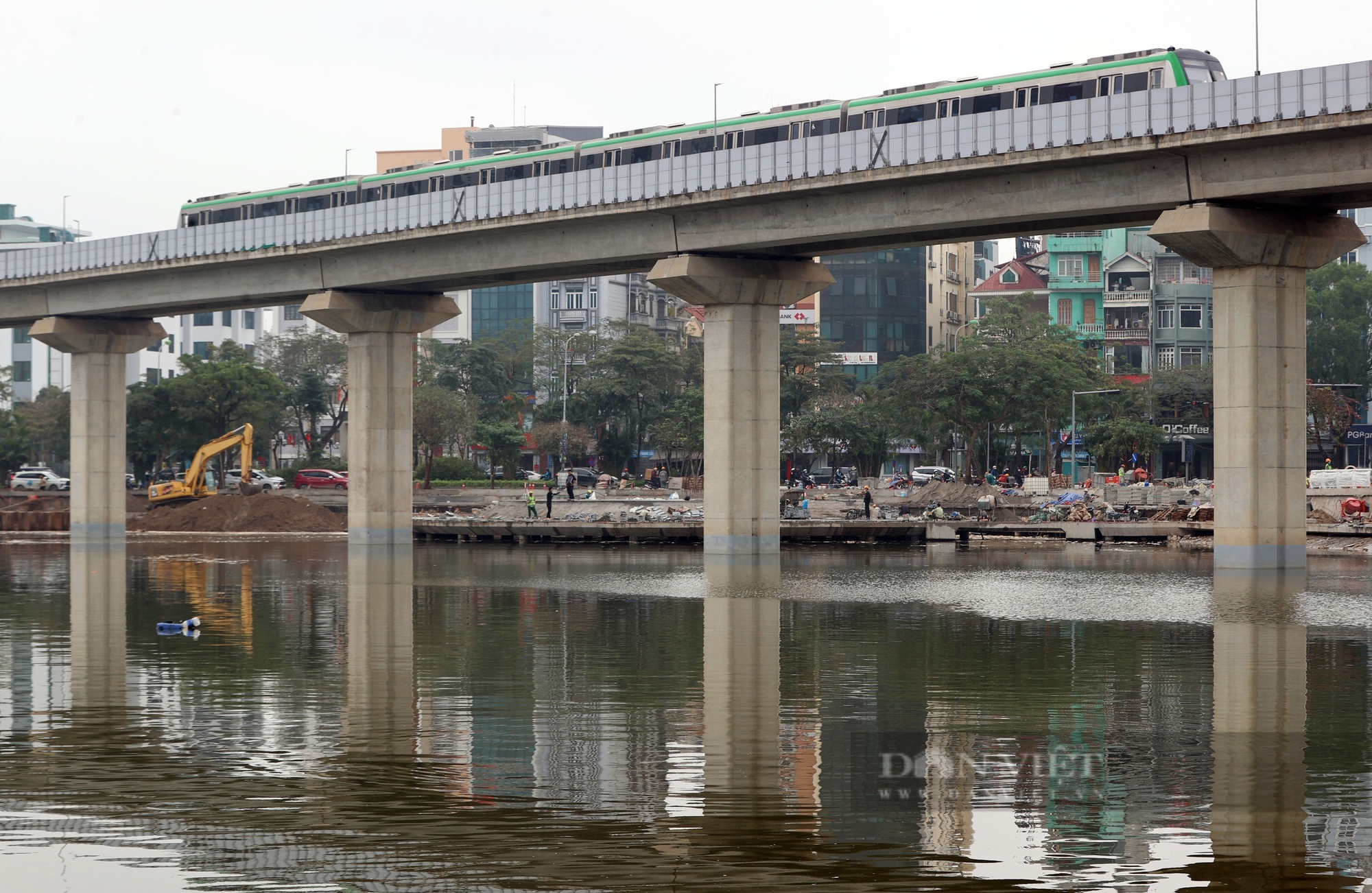 Sân khấu và khán đài ngoài trời quy mô 1.000 người thành hình sau 8 tháng cải tạo hồ Hoàng Cầu - Ảnh 16.