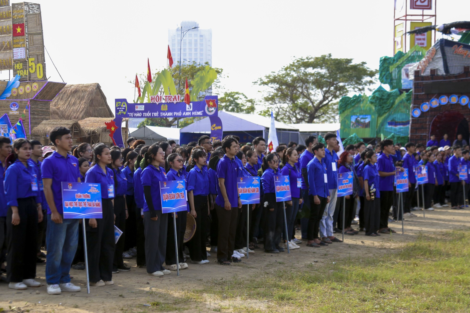 Hơn 1.000 đoàn viên thanh niên Đà Nẵng tham gia Hội trại Tự hào tuổi trẻ thành phố anh hùng ảnh 3