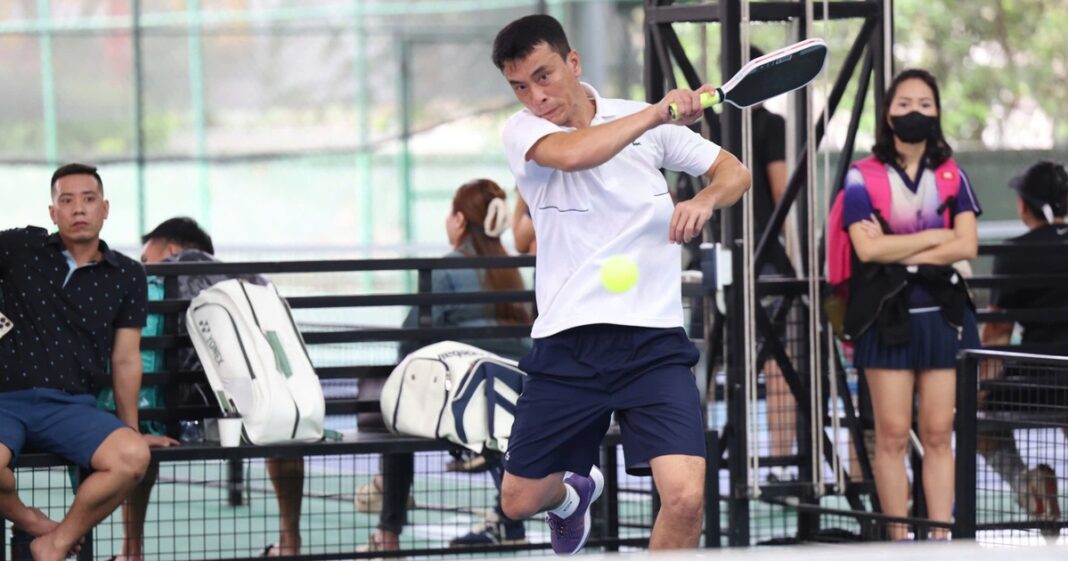 Hấp dẫn giải pickleball Báo Kinh tế & Đô thị lần I