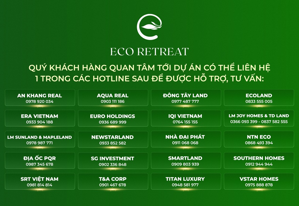 Ecopark và hành trình kiến tạo rừng retreat tiên phong tại Việt Nam - 12 Ecopark và hành trình kiến tạo rừng retreat tiên phong tại Việt Nam - 12