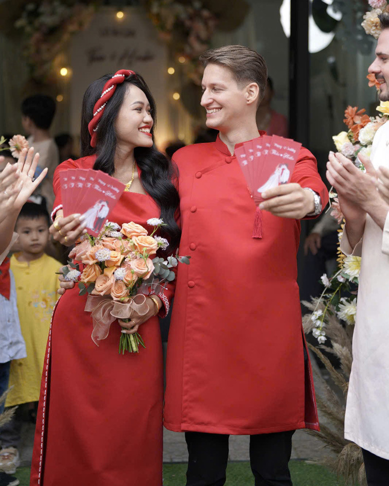 Chàng rể Đức cùng vợ Việt đi ăn giỗ, hạnh phúc khi thấy cảnh ở quê - Ảnh 5. Chàng rể Đức cùng vợ Việt đi ăn giỗ, hạnh phúc khi thấy cảnh ở quê - Ảnh 5.