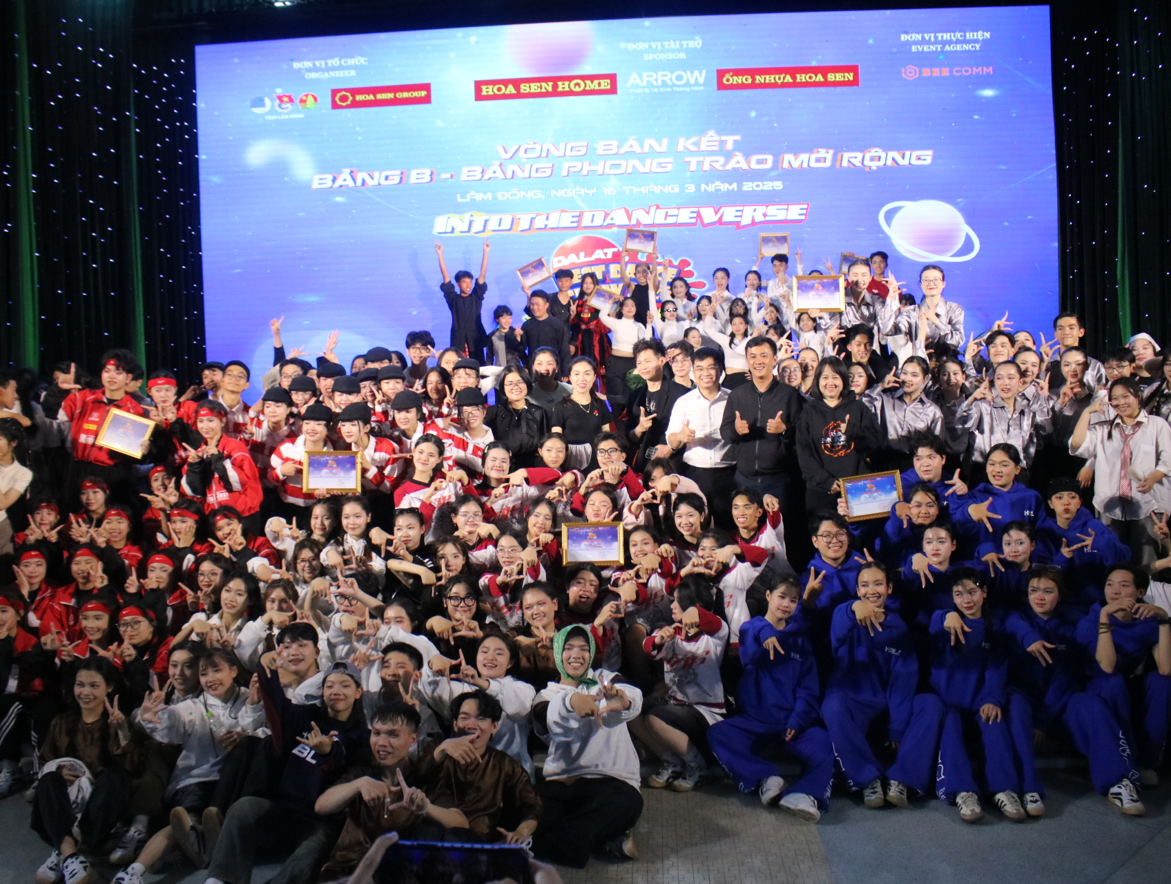 Bán kết Bảng phong trào mở rộng Dalat Best Dance Crew 2025 - Hoa Sen Home International Cup diễn ra thành công tốt đẹp