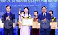 Diễn viên Bảo Thanh và nữ phó giáo sư trẻ nhất Việt Nam được tuyên dương Gương mặt trẻ Thủ đô tiêu biểu 2024