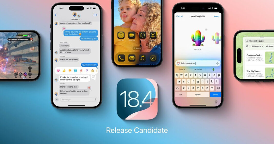 Apple phát hành iOS 18.4 RC