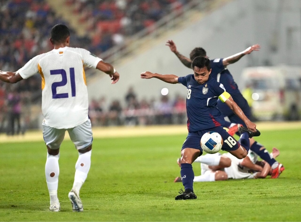 Tuyển Thái Lan nhọc nhằn đánh bại Sri Lanka ở vòng loại Asian Cup - 2 Tuyển Thái Lan nhọc nhằn đánh bại Sri Lanka ở vòng loại Asian Cup - 2