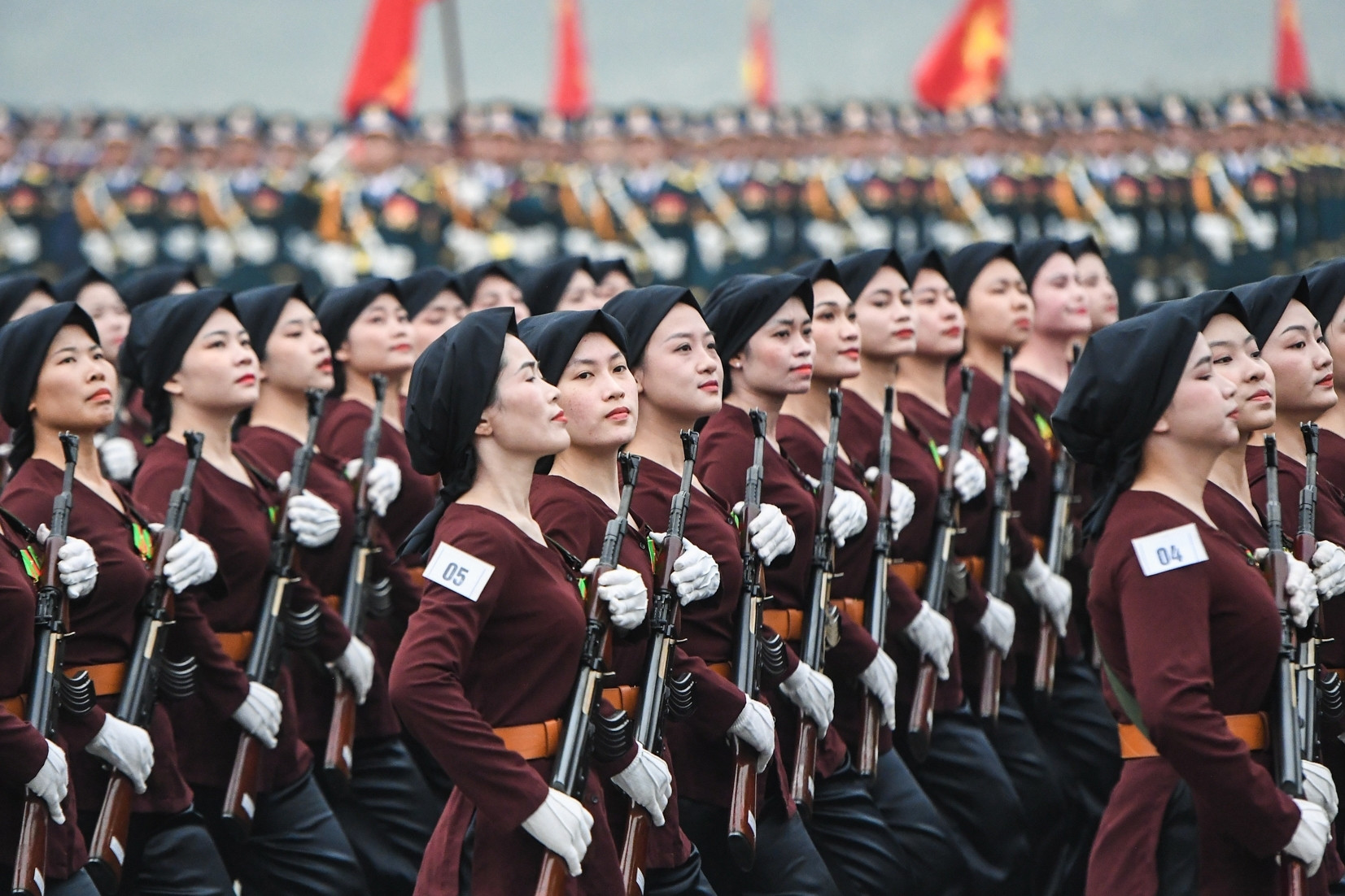 Đại tướng Phan Văn Giang kiểm tra hợp luyện diễu binh: 'Trăm người như một'