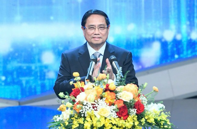 Thủ tướng Chính phủ Phạm Minh Chính phát biểu tại buổi lễ.