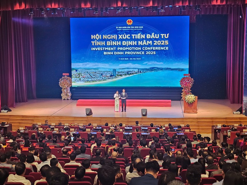 Quang cảnh Hội nghị xúc tiến đầu tư tỉnh Bình Định năm 2025
