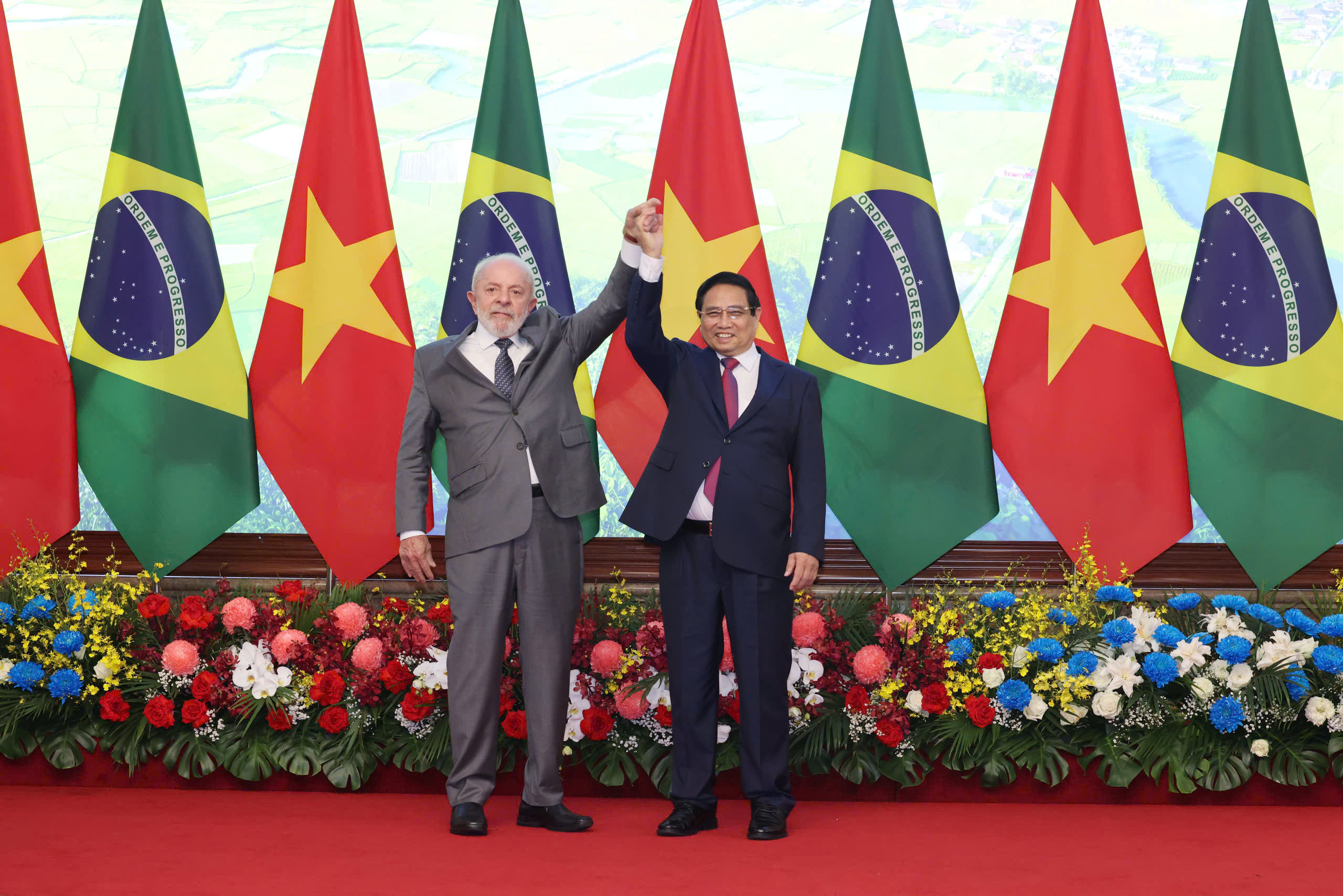 Tổng thống Brazil mời Việt Nam dự Hội nghị thượng đỉnh BRICS và COP30- Ảnh 4. Tổng thống Brazil mời Việt Nam dự Hội nghị thượng đỉnh BRICS và COP30- Ảnh 4.