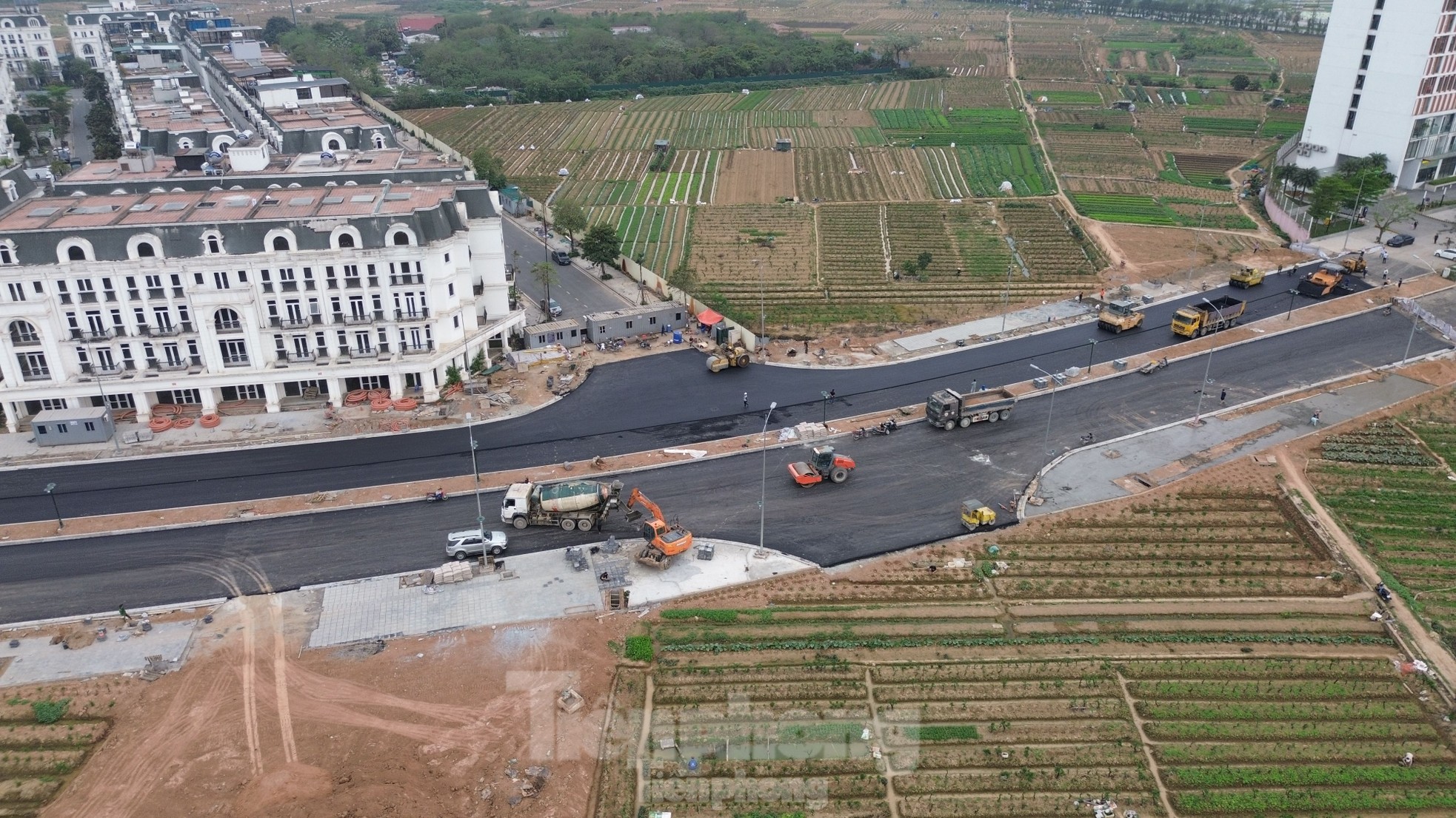 Công trường đường Lê Quang Đạo kéo dài trước ngày thông xe toàn tuyến vào tháng 5 ảnh 4