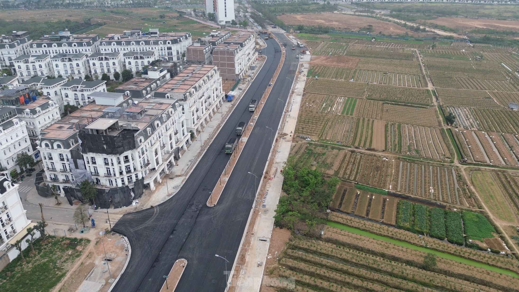 Công trường đường Lê Quang Đạo kéo dài trước ngày thông xe toàn tuyến vào tháng 5 ảnh 9