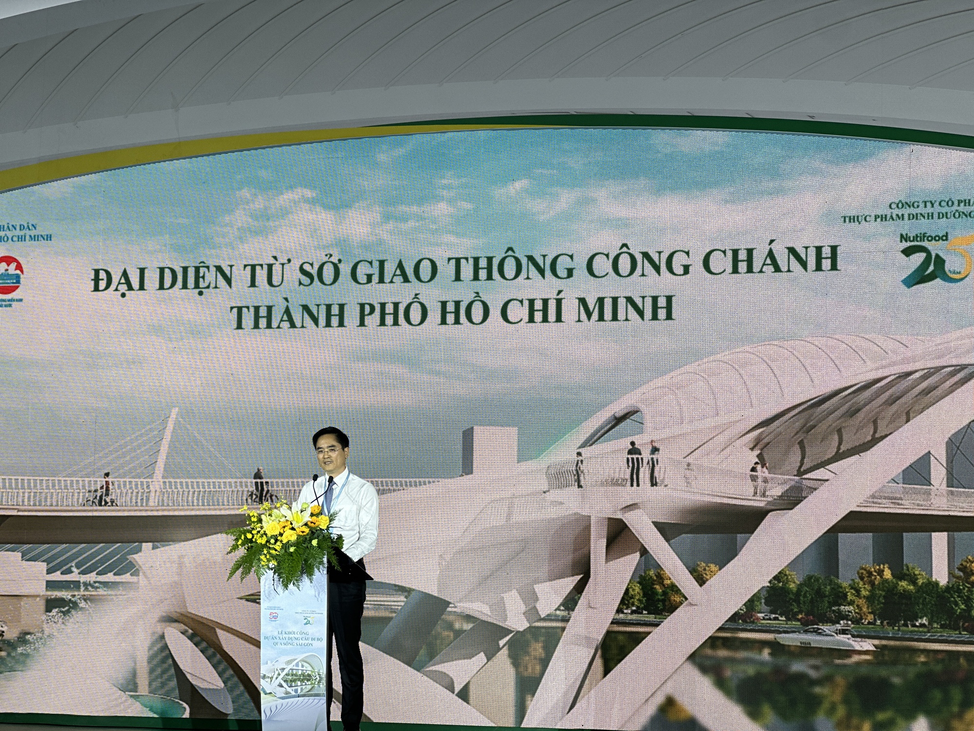 Khởi công biểu tượng mới TP HCM: Cầu đi bộ vượt sông Sài Gòn- Ảnh 3. Khởi công biểu tượng mới TP HCM: Cầu đi bộ vượt sông Sài Gòn- Ảnh 3.
