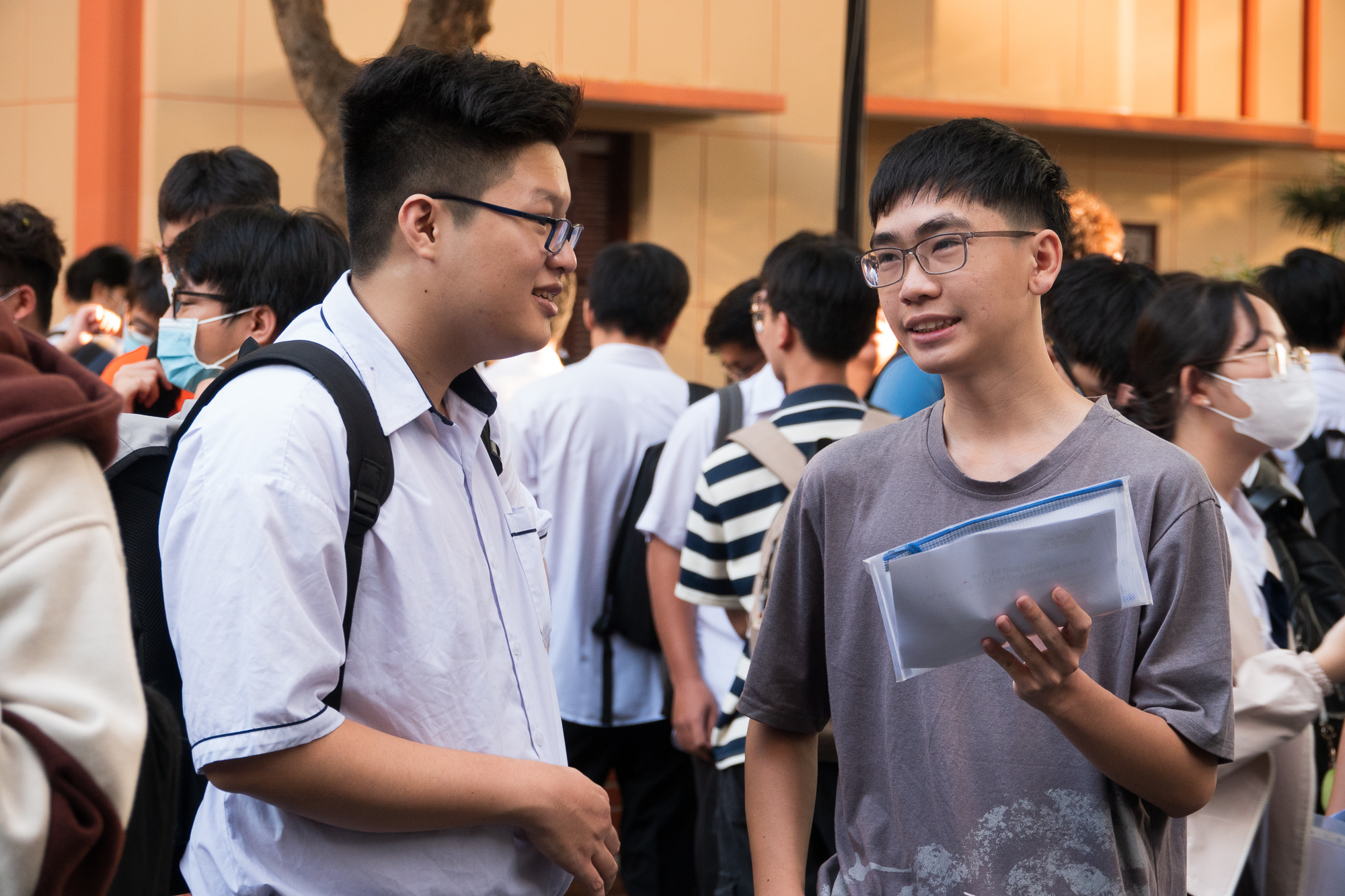 Thí sinh ôn kiến thức cấp 1, cấp 2 để thi đánh giá năng lực vào ĐH - Ảnh 4.