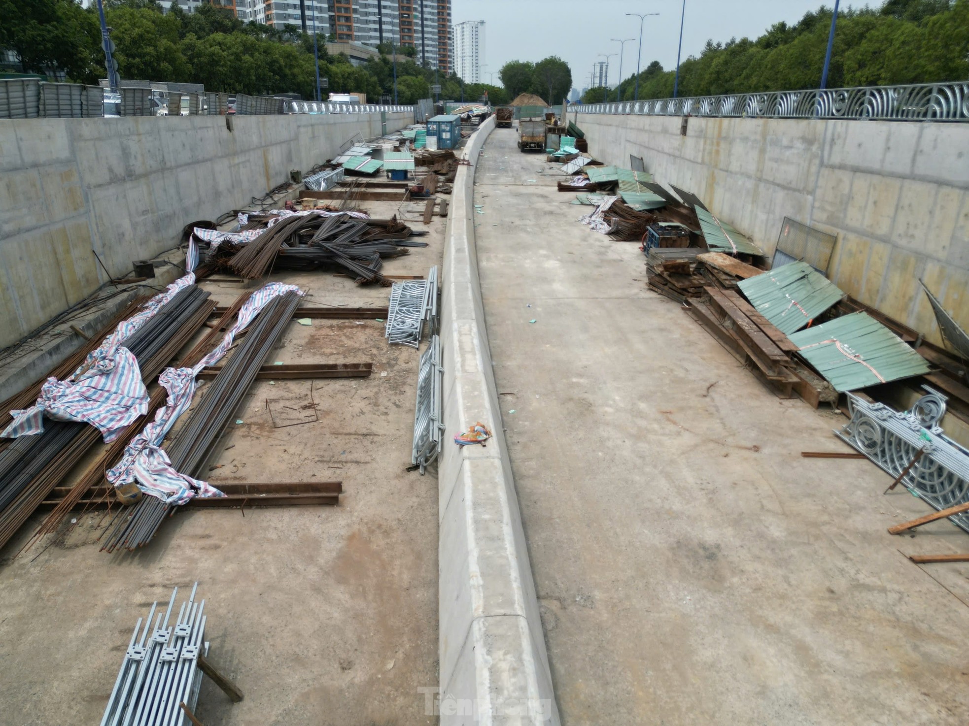 Hình hài hầm chui tại nút giao nghìn tỷ lớn nhất TPHCM sắp thông xe ảnh 11