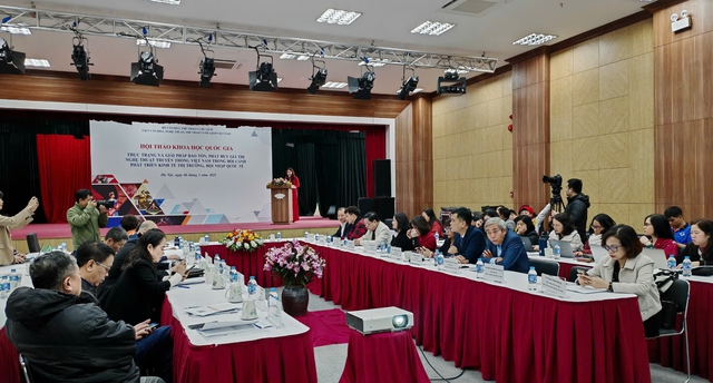 Thực trạng và giải pháp bảo tồn, phát huy giá trị nghệ thuật truyền thống Việt Nam trong bối cảnh phát triển kinh tế thị trường, hội nhập quốc tế - Ảnh 3. Thực trạng và giải pháp bảo tồn, phát huy giá trị nghệ thuật truyền thống Việt Nam trong bối cảnh phát triển kinh tế thị trường, hội nhập quốc tế - Ảnh 3.