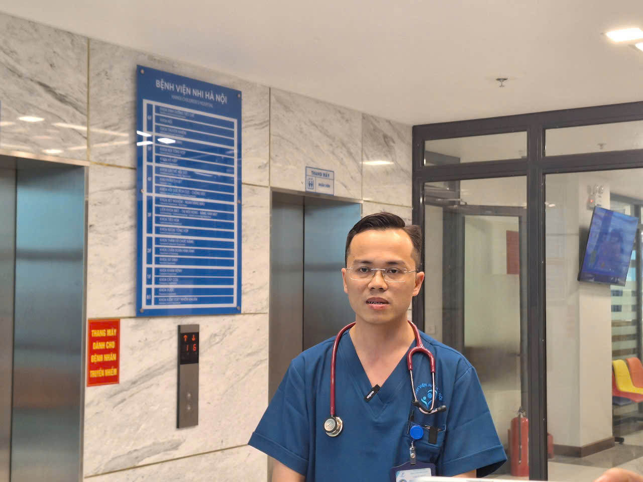 Bên trong khu cách ly điều trị sởi tại Bệnh viện Nhi Hà Nội - Ảnh 5. Bên trong khu cách ly điều trị sởi tại Bệnh viện Nhi Hà Nội - Ảnh 5.