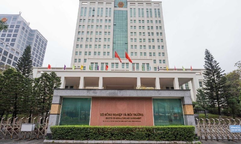 Trụ sở Bộ NN&MT số 10 Tôn Thất Thuyết.